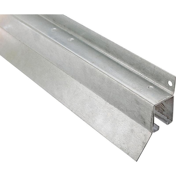 National Hardware Box Rail, Steel, Galvanized N106120 Zoro